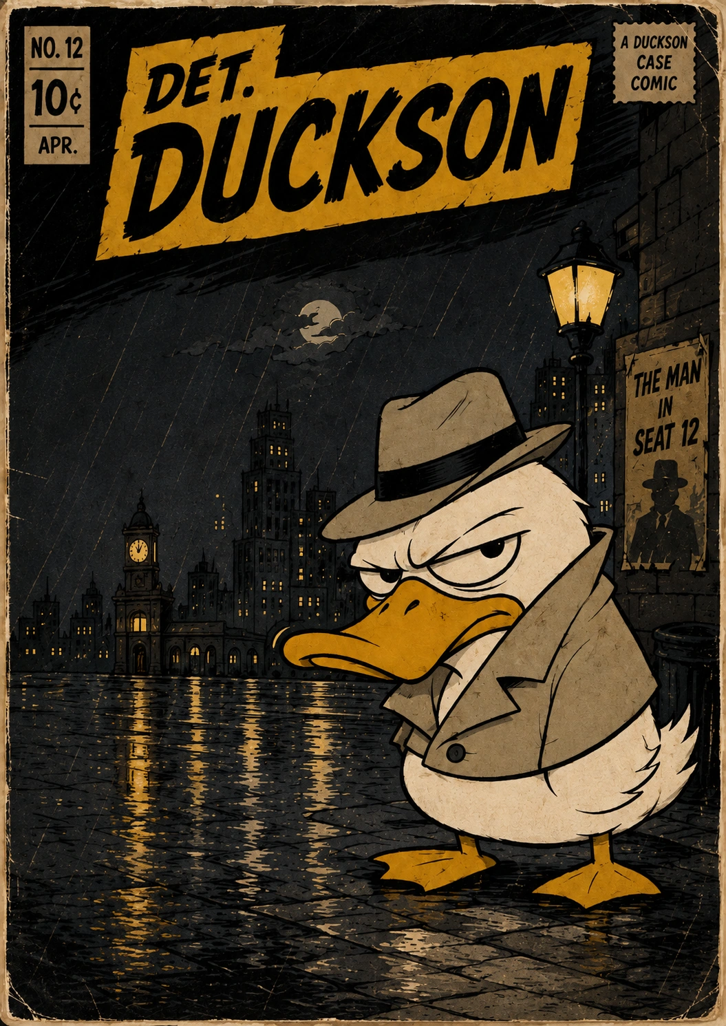 Det. Duckson comic cover